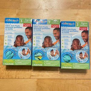 SwimSchool Level 3 Fabric Arm Floats - 3 Pk bundle